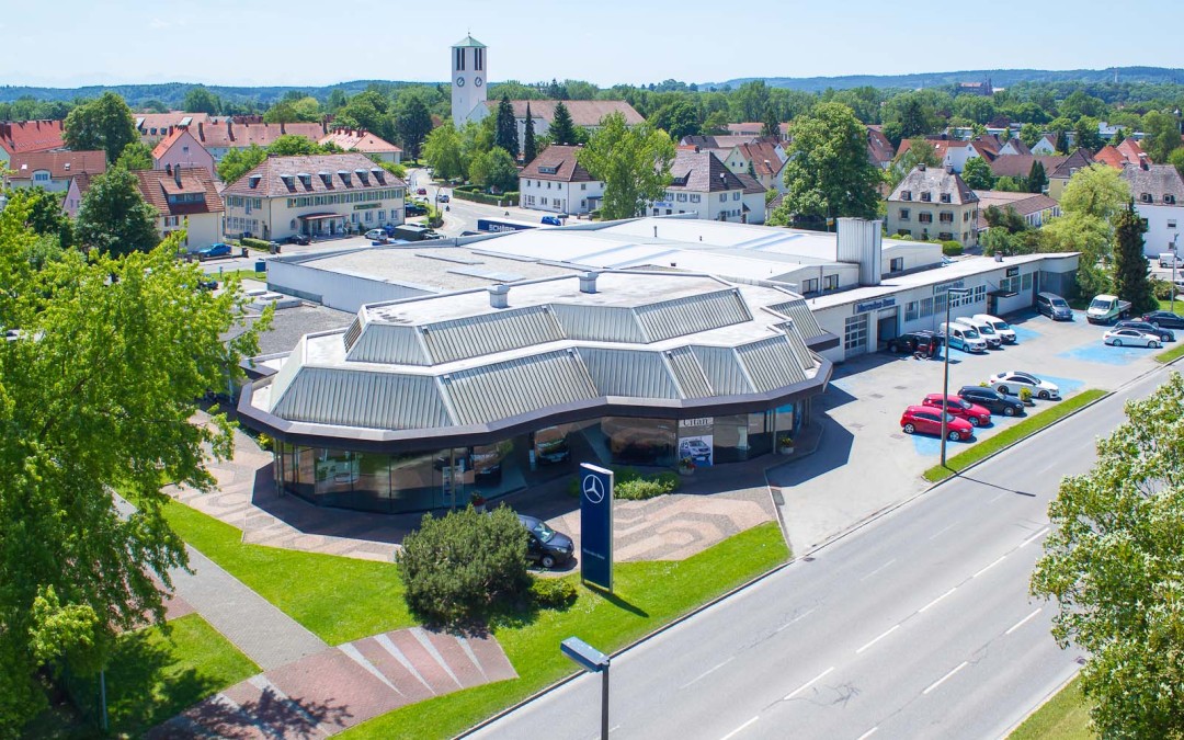Luftbild Fotografie – Autohaus Allgäu