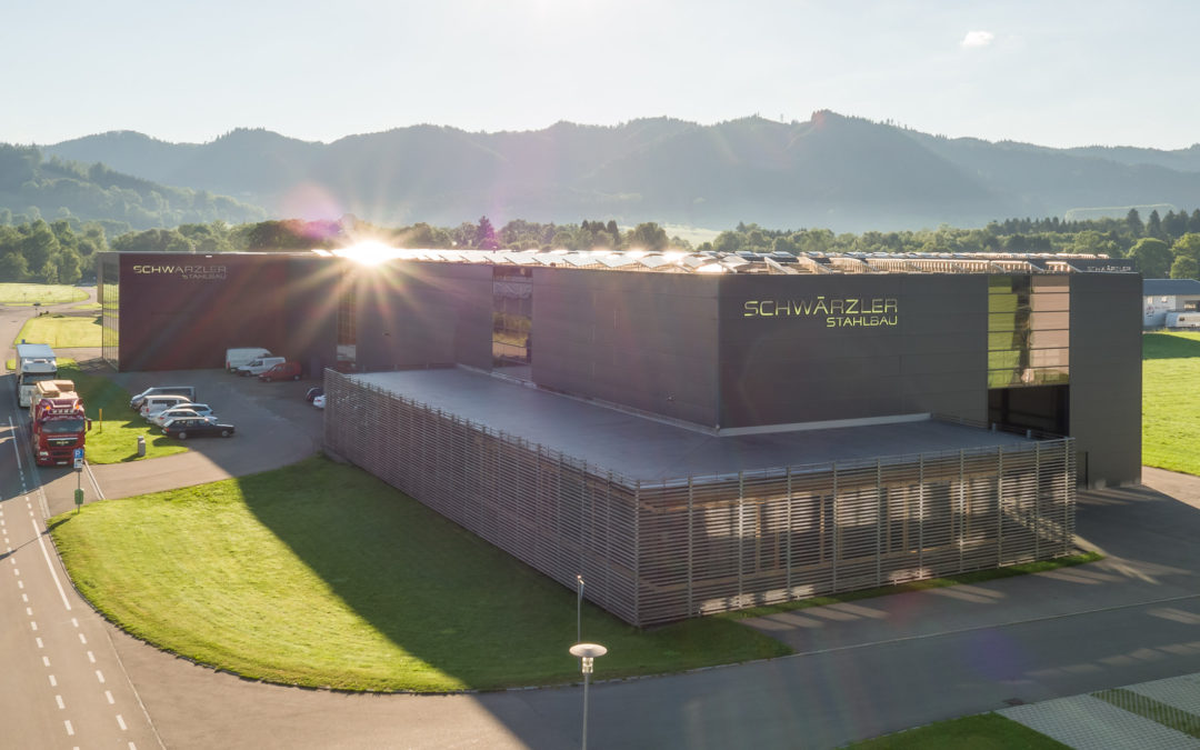 Luftbilder und Architekturaufnahmen bei Schwärzler Schneidetechnik