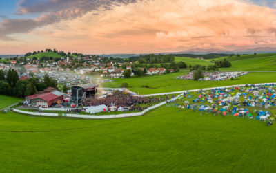 Luftaufnahmen für Allgäu Concerts – Fantastischen4 und Rock The King